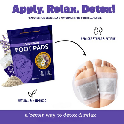 Good Night Sleep Detox Foot Pads With Magnesium Glycinate