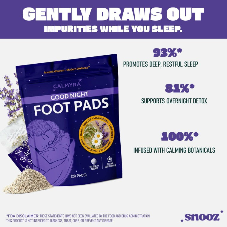 Good Night Sleep Detox Foot Pads With Magnesium Glycinate