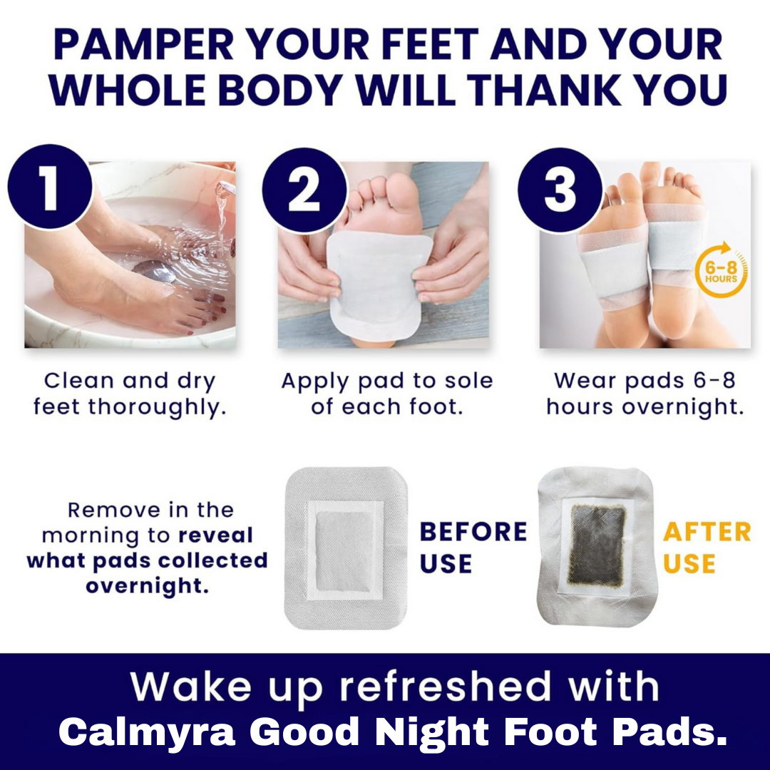 Good Night Sleep Detox Foot Pads With Magnesium Glycinate